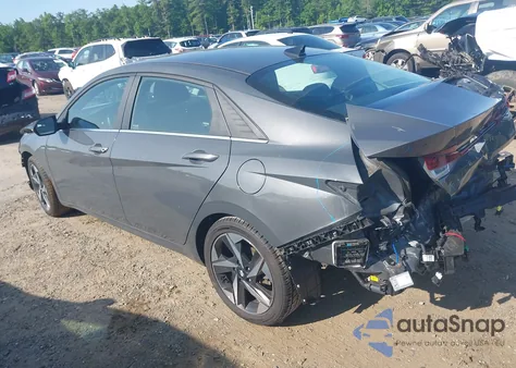 2023 Hyundai Elantra Limited from USA, damaged, VIN KMHLN4AJXPU078989
